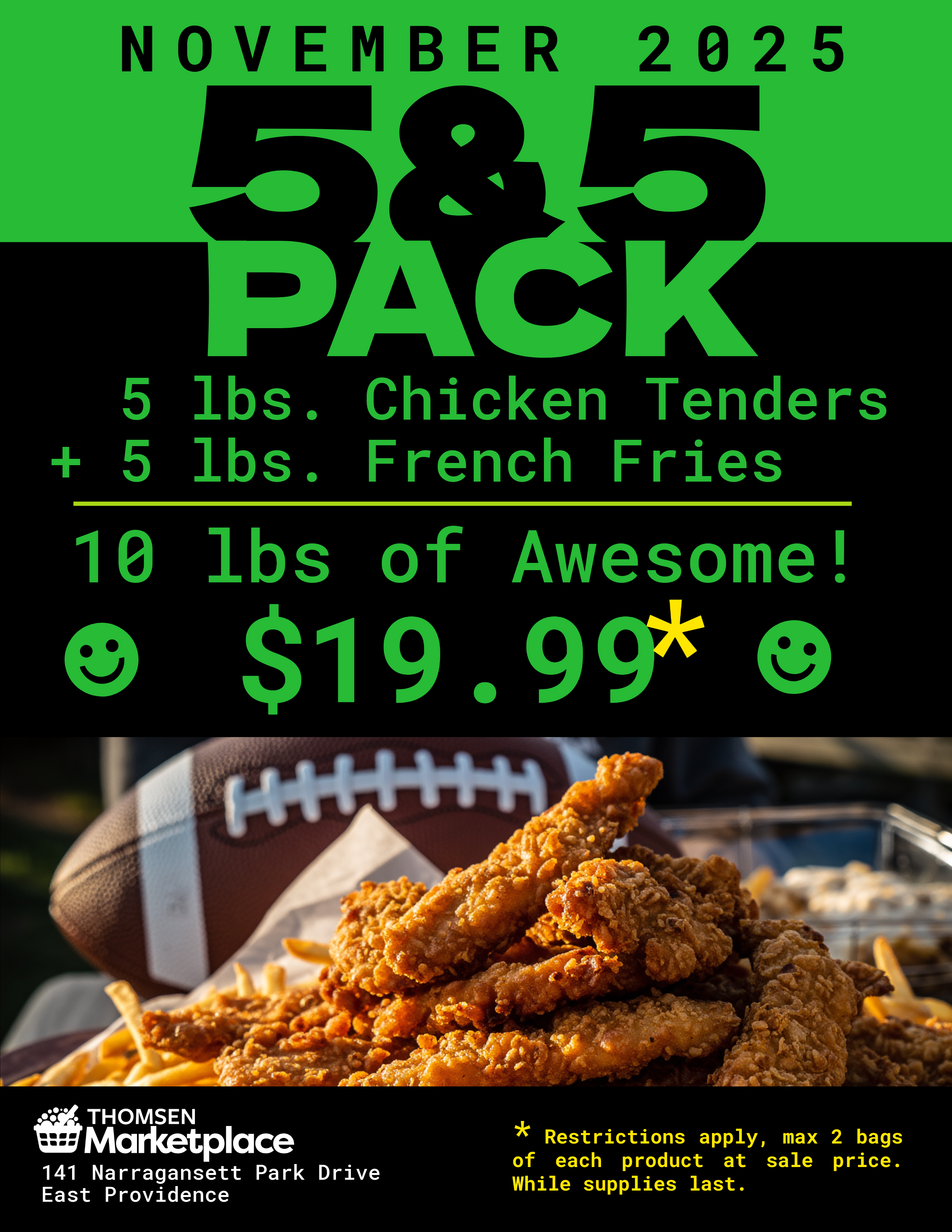 Tenders & Fries Pack Deal