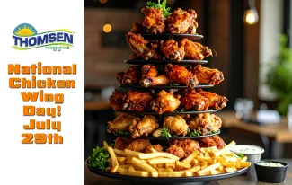 National Chicken Wing Day Restaurant Supplier RI