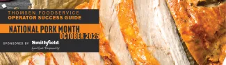 Sliced pork for Pork Month 2025