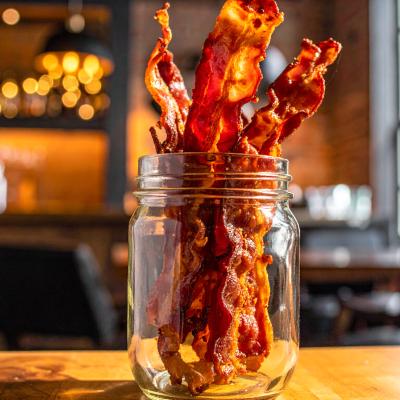 Candied bacon appetizer
