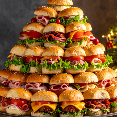 Ham Sliders for the holidays - restaurant catering