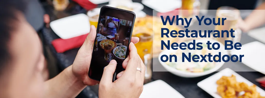 Free restaurant marketing on Nextdoor